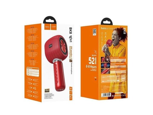 Микрофон беспроводной с колонкой Hoco BK8